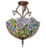 Semi-Flush Mts. Bowl Style by Meyda Tiffany ( 57 | 271867 Rose Garden ) 