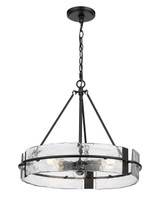 Mini Chandeliers Drum Shade by Millennium ( 59 | 19503-MB Rezi ) 