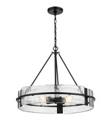 Mid. Chandeliers Drum Shade by Millennium ( 59 | 19504-MB Rezi ) 