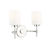 Bathroom Fixtures Two Lights by Millennium ( 59 | 19602-PN Keylee ) 