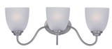 Bathroom Fixtures Three Lights by Maxim ( 16 | 10073FTSN Stefan ) 