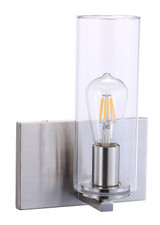 Sconces Single Glass by Minka-Lavery ( 7 | 4041-84 Acacia ) 