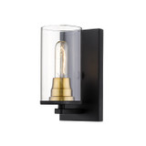 Sconces Single Glass by Millennium ( 59 | 3491-MB/HBZ Pasadena ) 