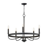 Mid. Chandeliers Candle by Maxim ( 16 | 14495BK Frankie ) 