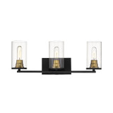 Bathroom Fixtures Three Lights by Millennium ( 59 | 3493-MB/HBZ Pasadena ) 