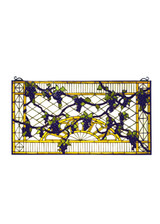 Home Accents Tiffany Windows/Wall Panels by Meyda Tiffany ( 57 | 79789 Grape Diamond Trellis ) 
