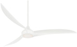 Fans Ceiling Fans by Minka Aire ( 15 | F848-WH Light Wave 65" ) 
