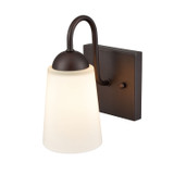 Sconces Single Glass by Millennium ( 59 | 9811-RBZ Ivey Lake ) 