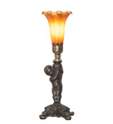 Lamps Table Accent by Meyda Tiffany ( 57 | 273016 Amber Pond Lily ) 
