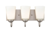 Bathroom Fixtures Three Lights by Millennium ( 59 | 9813-SN Ivey Lake ) 