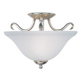 Semi-Flush Mts. Bowl Style by Maxim ( 16 | 10120FTSN Basix ) 