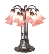 Lamps Table by Meyda Tiffany ( 57 | 273101 Pink Tiffany Pond Lily ) 