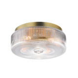 Flush Mounts Drum Shade by Maxim ( 16 | 15199CRSBR Kasbah ) 