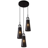 Mini Pendants 3 Light Cluster by Maxilite ( 501 | MX 2615C3-07 Hana ) 