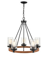 Mid. Chandeliers Glass Up by Millennium ( 59 | 3825-MB/WG Taos ) 