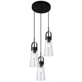 Mini Pendants 3 Light Cluster by Maxilite ( 501 | MX 2616C3-07 Hilo ) 