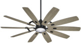 Fans Ceiling Fans by Minka Aire ( 15 | F864L-CL/SG Barn ) 
