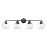 Bathroom Fixtures Four Lights by Millennium ( 59 | 99104-MB Jonatan ) 