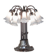 Lamps Table by Meyda Tiffany ( 57 | 273415 Gray Tiffany Pond Lily ) 