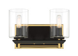 Bathroom Fixtures Two Lights by Metropolitan ( 29 | N1852-707 Sable Point ) 