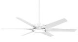 Fans Wet Location by Minka Aire ( 15 | F866L-WHF Deco ) 
