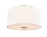 Flush Mounts Drum Shade by Millennium ( 59 | 41002-BN Guyten ) 