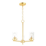 Mini Chandeliers Glass Shade by Maxim ( 16 | 10203CLSBR Corona ) 