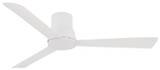 Fans Wet Location by Minka Aire ( 15 | F873-WHF Simple Flush 52" ) 
