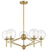 Mid. Chandeliers Glass Down by Minka-Lavery ( 7 | 2795-695 Auresa ) 