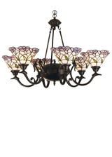 Mid. Chandeliers Glass Up by Meyda Tiffany ( 57 | 27398 Daffodil Bell ) 