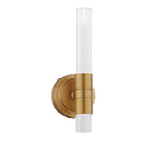 Sconces Single Glass by Maxim ( 16 | 16161CRGLD Ovation ) 