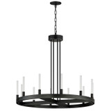 Mid. Chandeliers Glass Up by Maxim ( 16 | 16164CRBK Ovation ) 