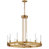 Mid. Chandeliers Glass Up by Maxim ( 16 | 16164CRGLD Ovation ) 