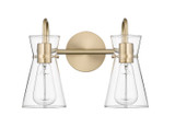 Bathroom Fixtures Two Lights by Millennium ( 59 | 21002-MG Camellia ) 