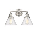 Bathroom Fixtures Two Lights by Millennium ( 59 | 4142-BN Eyden ) 