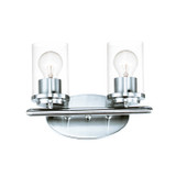 Bathroom Fixtures Two Lights by Maxim ( 16 | 10212CLPC Corona ) 