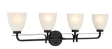 Bathroom Fixtures Four Lights by Minka-Lavery ( 7 | 2884-66A Kaitlen ) 
