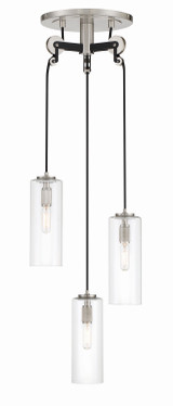 Mini Pendants 3 Light Cluster by Minka-Lavery ( 7 | 2897-691 Pullman Junction ) 