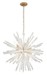 Mid. Chandeliers Starburst by Metropolitan ( 29 | N1955-760 Aisi ) 