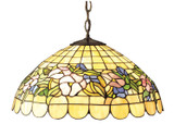 Pendants Glass Down by Meyda Tiffany ( 57 | 31137 Tiffany Pansy ) 