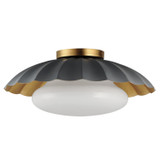 Flush Mounts Metal Shade by Maxim ( 16 | 18059DGGL Primrose ) 