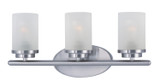 Bathroom Fixtures Three Lights by Maxim ( 16 | 10213FTSN Corona ) 