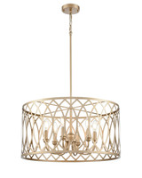 Mid. Chandeliers Drum Shade by Millennium ( 59 | 42106-PMG Arelyn ) 