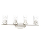 Bathroom Fixtures Four Lights by Maxim ( 16 | 10214CLSN Corona ) 
