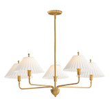 Mid. Chandeliers Glass Down by Maxim ( 16 | 18315SWGL Kismet ) 