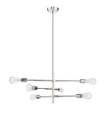 Mid. Chandeliers Geometric/Linear by Millennium ( 59 | 4246-PN Decco ) 