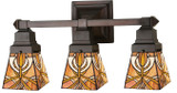 Bathroom Fixtures Three Lights by Meyda Tiffany ( 57 | 31234 Glasgow Bungalow ) 