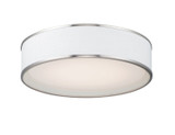 Flush Mounts Drum Shade by Maxim ( 16 | 10223WLSN Prime ) 