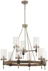 Mid. Chandeliers Glass Up by Minka-Lavery ( 7 | 4639-106 Bridlewood ) 