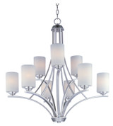 Mid. Chandeliers Glass Up by Maxim ( 16 | 20036SWSN Deven ) 